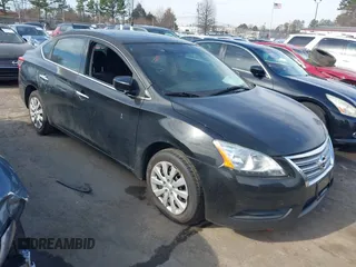 2014 Nissan Sentra S with VIN 3N1AB7AP7EY315347, listed as a IAAI auction lot 41621723 with 176,366 mi miles. Bid and sale history available at carsss.com. Image 1.