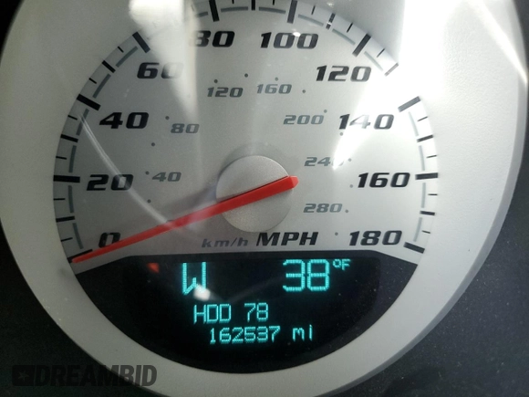 2010 Dodge Challenger SRT-8 with VIN 2B3CJ7DW8AH308873, listed as a Copart auction lot 88857005 with 162,537 mi miles and Salvage title. Bid and sale history available at DreamBid. Image 9.