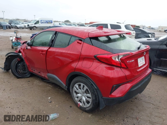 2020 Toyota C-HR LE with VIN JTNKHMBX4L1067648, listed as a IAAI auction lot 41556302 with 64,698 mi miles. Bid and sale history available at carsss.com. Image 3.