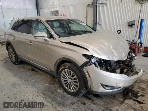 2017 Lincoln MKX Select with VIN 2LMPJ8KR7HBL41248, listed as a Copart auction lot 45666975 with 67,573 mi miles and Salvage Title. Bid and sale history available at carsss.com. Image 4.