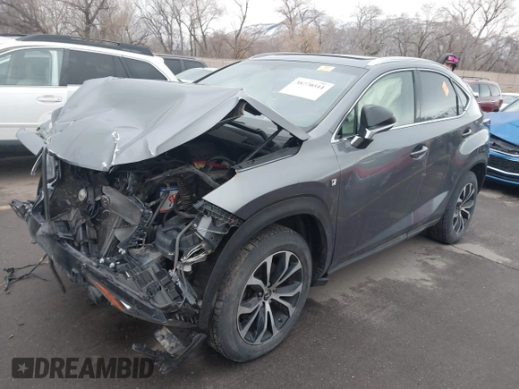 2016 Lexus NX 200t with VIN JTJBARBZ3G2081951, listed as a IAAI auction lot 38770511 with Not Provided miles and . Bid and sale history available at DreamBid. Image 17.