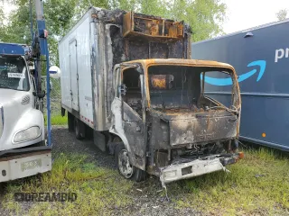 2014 Isuzu NQR IBT PWL with VIN JALE5W167E7900615, listed as a Copart auction lot 62797014 with Not Provided miles and Salvage Title. Bid and sale history available at carsss.com. Image 9.
