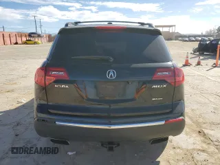 2011 Acura MDX Advance with VIN 2HNYD2H74BH527715, listed as a Copart auction lot 46184555 with 243,540 mi miles and Salvage title. Bid and sale history available at DreamBid. Image 6.