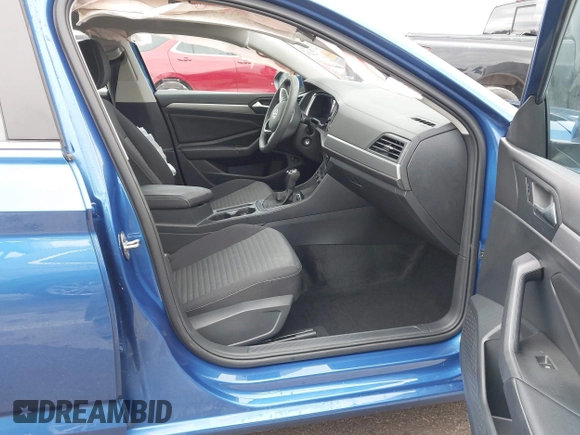 2023 Volkswagen Jetta S with VIN 3VW5M7BU0PM027528, listed as a IAAI auction lot 41526397 with 10,632 mi miles and . Bid and sale history available at DreamBid. Image 5.