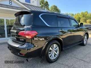 2017 Infiniti QX80 with VIN JN8AZ2NE7H9157627, listed as a Copart auction lot 70142234 with 111,206 mi miles and Clean Title. Bid and sale history available at carsss.com. Image 4.