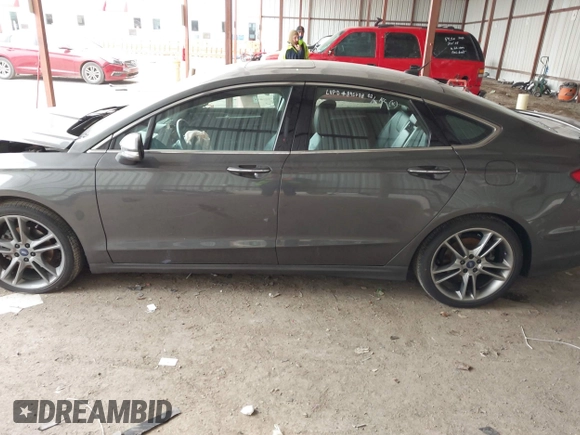 2015 Ford Fusion Titanium with VIN 3FA6P0K97FR244227, listed as a IAAI auction lot 41625135 with 119,313 mi miles. Bid and sale history available at carsss.com. Image 14.