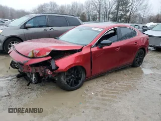 2021 Mazda 3 2.5 Turbo with VIN JM1BPBAY8M1337553, listed as a Copart auction lot 44011805 with Not Provided miles and Salvage Title. Bid and sale history available at DreamBid. Image 1.