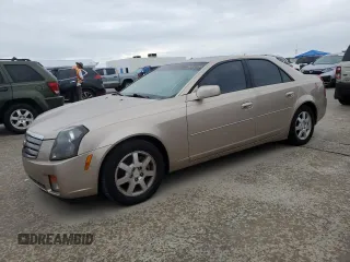2005 Cadillac CTS with VIN 1G6DP567850223833, listed as a Copart auction lot 74968084 with 122,299 mi miles and Salvage Title. Bid and sale history available at carsss.com. Image 1.