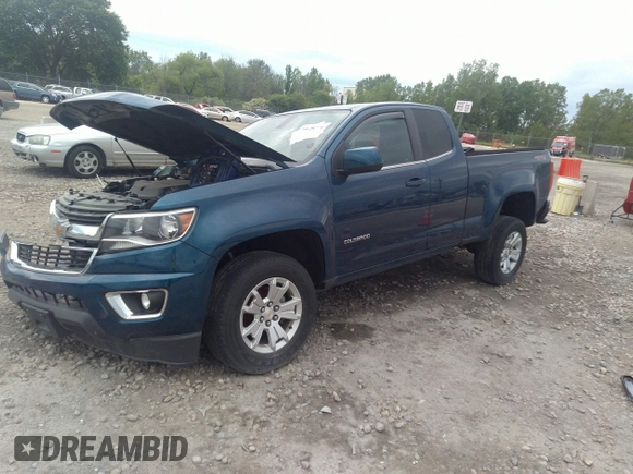 2019 Chevrolet Colorado 4WD LT with VIN 1GCHTCEN1K1345700, listed as a IAAI auction lot 39628771 with 57,622 mi miles. Bid and sale history available at carsss.com. Image 2.