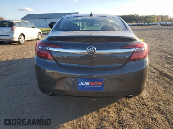 2014 Buick Regal with VIN 2G4GK5EX5E9217404, listed as a Copart auction lot 79680124 with 144,465 mi miles and Salvage Title. Bid and sale history available at carsss.com. Image 6.