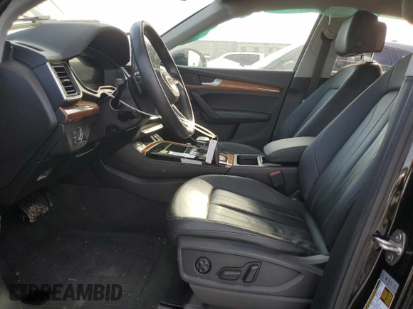 2022 Audi Q5 S line Premium Plus with VIN WA1EAAFYXN2088065, listed as a Copart auction lot 57692385 with 51,313 mi miles and Salvage title. Bid and sale history available at DreamBid. Image 7.