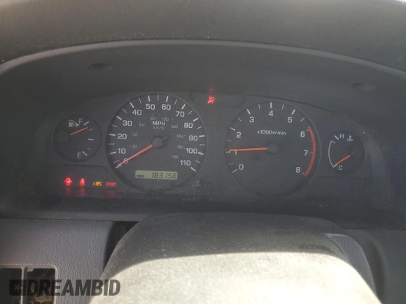 2001 Nissan Frontier SE Desert Runner with VIN 1N6ED26T41C358948, listed as a Copart auction lot 53734715 with 183,158 mi miles and Salvage title. Bid and sale history available at DreamBid. Image 9.