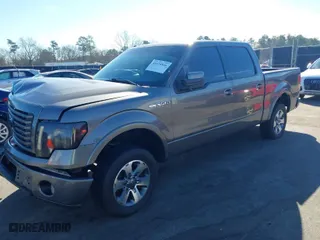 2010 Ford F-150 XL with VIN 1FTFW1CV2AKE13579, listed as a IAAI auction lot 41674866 with 172,989 mi miles. Bid and sale history available at carsss.com. Image 2.
