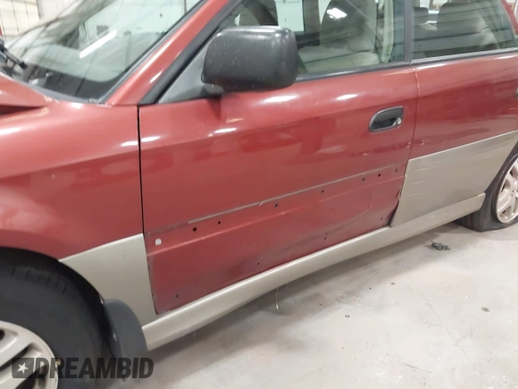 2003 Subaru Legacy Outback with VIN 4S3BH665137641063, listed as a IAAI auction lot 42343615 with 90,602 mi miles and . Bid and sale history available at DreamBid. Image 15.