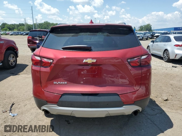 2021 Chevrolet Blazer LT z VIN 3GNKBCRS6MS524834, wystawiony jako Copart lot #63138245 z przebiegiem 28 387 mil mil oraz Nie do naprawy • Non repairable. Historia ofert i sprzedaży dostępna na DreamBid. Obrazek 6.