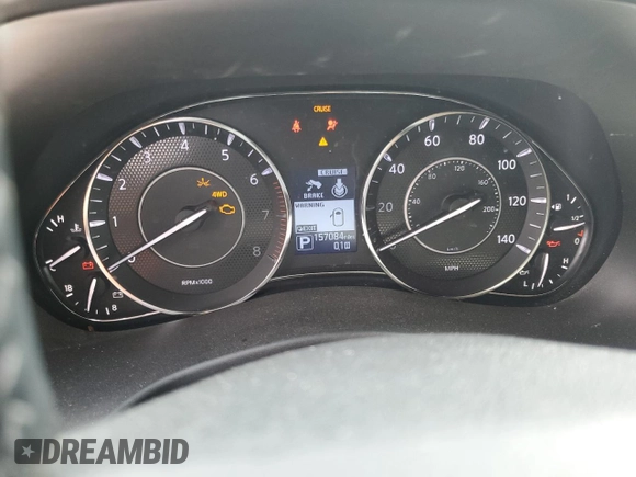 2017 Nissan Armada SV with VIN JN8AY2NC4H9503019, listed as a Copart auction lot 51537995 with 157,084 mi miles and Clean Title. Bid and sale history available at carsss.com. Image 9.