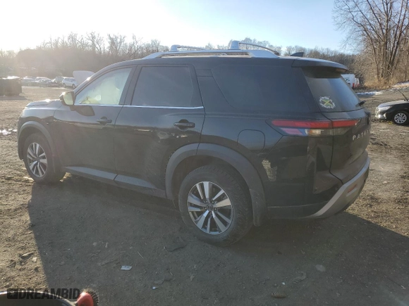 2024 Nissan Pathfinder SL with VIN 5N1DR3CC0RC223953, listed as a Copart auction lot 42926655 with 30,156 mi miles and Salvage Title. Bid and sale history available at carsss.com. Image 2.
