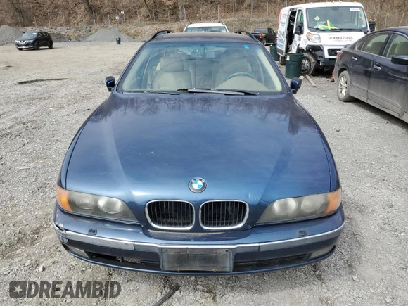 1999 BMW 5 Series 528iAt with VIN WBADP6339XBV60648, listed as a Copart auction lot 52637565 with 207,862 mi miles and Clean Title. Bid and sale history available at carsss.com. Image 5.