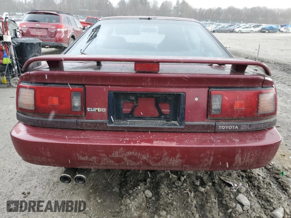 1987 Toyota Supra z VIN JT2MA71J4H0068594, wystawiony jako Copart lot #81918653 z przebiegiem 91 630 mil mil oraz Szkoda całkowita • Salvage title. Historia ofert i sprzedaży dostępna na DreamBid. Obrazek 6.