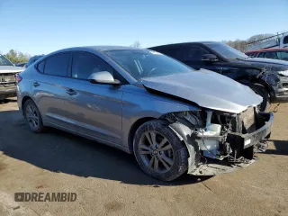 2017 Hyundai Elantra SE with VIN 5NPD84LF2HH083527, listed as a Copart auction lot 42385265 with Not Provided miles and Salvage Title. Bid and sale history available at DreamBid. Image 4.