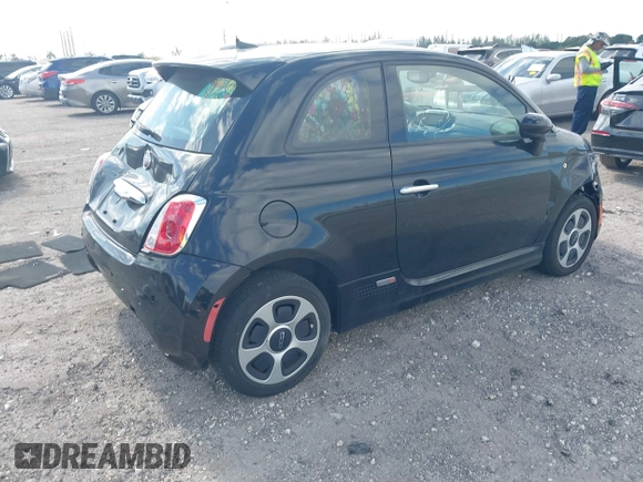 2016 FIAT 500e with VIN 3C3CFFGE5GT184059, listed as a IAAI auction lot 40993349 with 47,833 mi miles and . Bid and sale history available at DreamBid. Image 4.