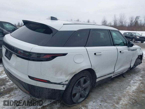 2025 Land Rover Range Rover Velar Dynamic SE with VIN SALYL2EX7SA810453, listed as a IAAI auction lot 41709659 with Not provided miles and . Bid and sale history available at DreamBid. Image 4.