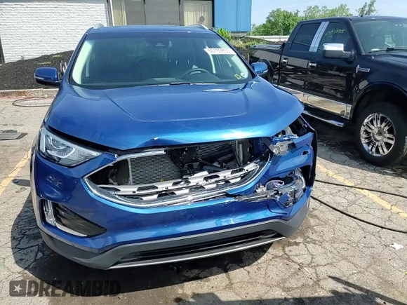 2020 Ford Edge SEL z VIN 2FMPK3J97LBA25984, wystawiony jako Copart lot #60789855 z przebiegiem 39 651 mil mil oraz Szkoda całkowita • Salvage title. Historia ofert i sprzedaży dostępna na DreamBid. Obrazek 15.