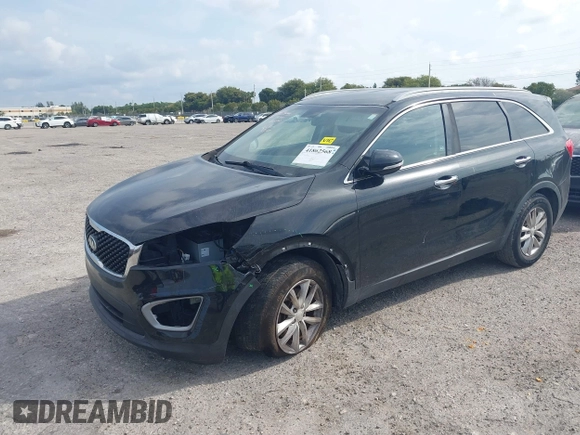2016 Kia Sorento LX with VIN 5XYPG4A36GG086896, listed as a IAAI auction lot 41862568 with 75,277 mi miles. Bid and sale history available at carsss.com. Image 2.
