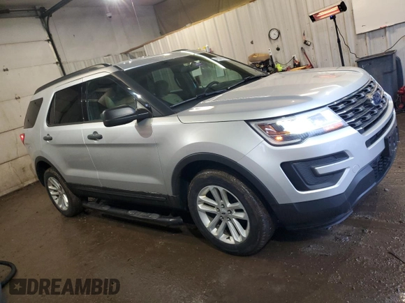 2017 Ford Explorer with VIN 1FM5K8BH6HGD24845, listed as a Copart auction lot 48048355 with 111,764 mi miles and Salvage Title. Bid and sale history available at carsss.com. Image 4.