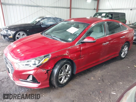2018 Hyundai Sonata SEL with VIN 5NPE34AF6JH604177, listed as a IAAI auction lot 41857836 with 69,789 mi miles and . Bid and sale history available at carsss.com. Image 6.