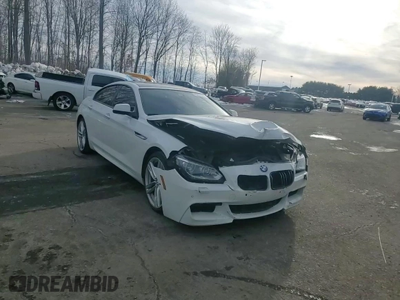 2015 BMW 6 Series 650i xDrive with VIN WBA6B4C54FD761440, listed as a Copart auction lot 45851515 with 64,060 mi miles and Salvage Title. Bid and sale history available at DreamBid. Image 10.