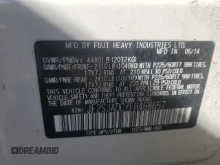 2015 Subaru Forester 2.5i Premium with VIN JF2SJADC7FH468657, listed as a Copart auction lot 68009204 with 136,058 mi miles and Salvage Title. Bid and sale history available at carsss.com. Image 12.