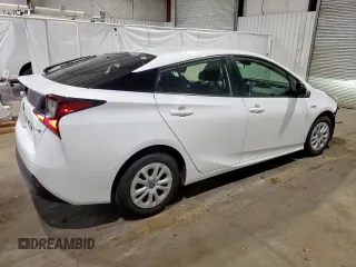 2022 Toyota Prius L Eco with VIN JTDKAMFU3N3182144, listed as a Copart auction lot 61090375 with 81,673 mi miles and Clean title. Bid and sale history available at DreamBid. Image 3.