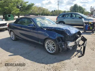 2016 BMW 2 Series 228i xDrive with VIN WBA1L9C50GV324969, listed as a Copart auction lot 72618854 with 71,300 mi miles and Salvage Title. Bid and sale history available at carsss.com. Image 4.