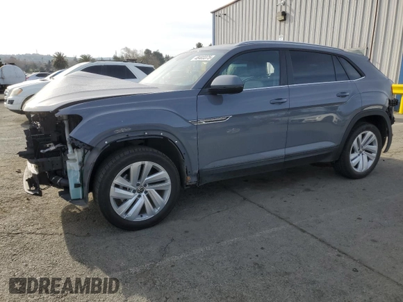 2021 Volkswagen Atlas SE with VIN 1V2WC2CA4MC212887, listed as a Copart auction lot 48403375 with 62,075 mi miles and Salvage title. Bid and sale history available at DreamBid. Image 1.