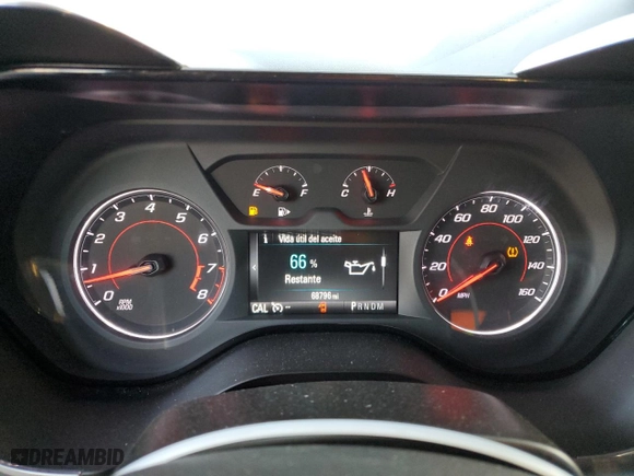 2018 Chevrolet Camaro 1LT with VIN 1G1FB3DX6J0111675, listed as a Copart auction lot 88072995 with 68,796 mi miles and Salvage Title. Bid and sale history available at carsss.com. Image 9.