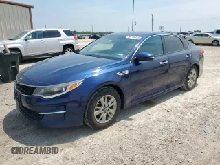 2018 Kia Optima LX with VIN 5XXGT4L32JG194145, listed as a Copart auction lot 56748415 with 118,247 mi miles and Clean title. Bid and sale history available at DreamBid. Image 1.