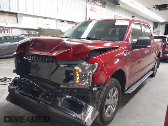 2020 Ford F-150 XL with VIN 1FTEW1C41LKE80258, listed as a IAAI auction lot 42703768 with 64,213 mi miles and . Bid and sale history available at DreamBid. Image 18.