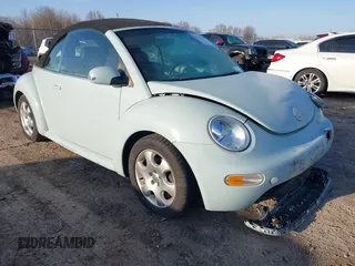 2003 Volkswagen Beetle GLS with VIN 3VWCK21Y53M314233, listed as a IAAI auction lot 41797471 with 95,360 mi miles and . Bid and sale history available at DreamBid. Image 1.