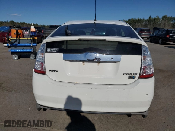 2008 Toyota Prius with VIN JTDKB20UX87706378, listed as a Copart auction lot 53580085 with 171,596 mi miles and Non repairable. Bid and sale history available at DreamBid. Image 6.