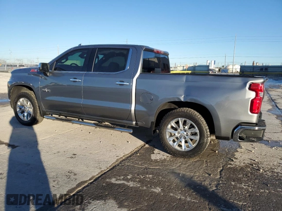 2020 Chevrolet Silverado 1500 LTZ with VIN 1GCUYGEL9LZ376654, listed as a Copart auction lot 89134425 with 33,529 mi miles and Salvage Title. Bid and sale history available at DreamBid. Image 2.