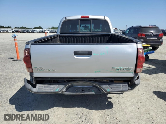 2007 Toyota Tacoma PreRunner with VIN 5TETU62N17Z394941, listed as a Copart auction lot 53794775 with 169,214 mi miles and Salvage Title. Bid and sale history available at carsss.com. Image 6.