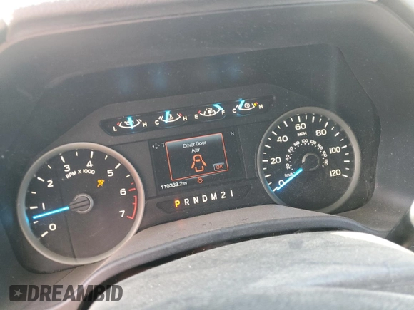 2017 Ford F-150 XL with VIN 1FTEW1CP2HKD30788, listed as a Copart auction lot 64604215 with 110,333 mi miles and Salvage title. Bid and sale history available at DreamBid. Image 9.