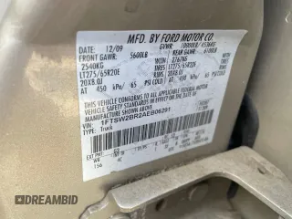 2010 Ford F-250 XL with VIN 1FTSW2BR2AEB06291, listed as a Copart auction lot 60170705 with 158,371 mi miles and Clean title. Bid and sale history available at DreamBid. Image 10.