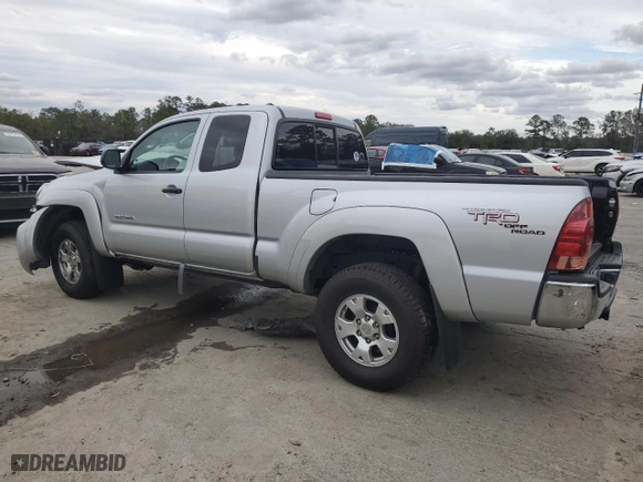 2007 Toyota Tacoma PreRunner with VIN 5TETU62N87Z432729, listed as a Copart auction lot 45849695 with 0 mi miles and Salvage Title. Bid and sale history available at carsss.com. Image 2.