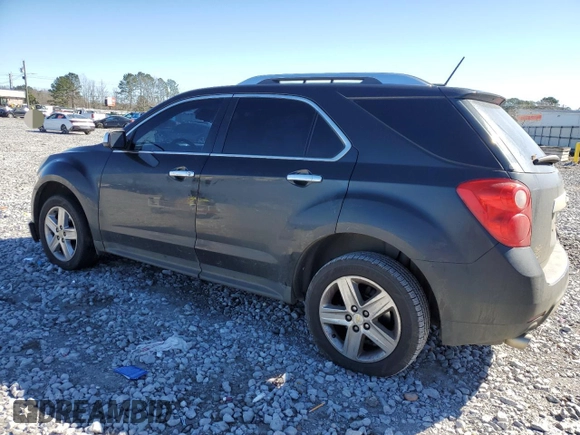 2015 Chevrolet Equinox LTZ with VIN 2GNFLHE34F6305060, listed as a Copart auction lot 48189705 with Not Provided miles and Salvage Title. Bid and sale history available at DreamBid. Image 2.