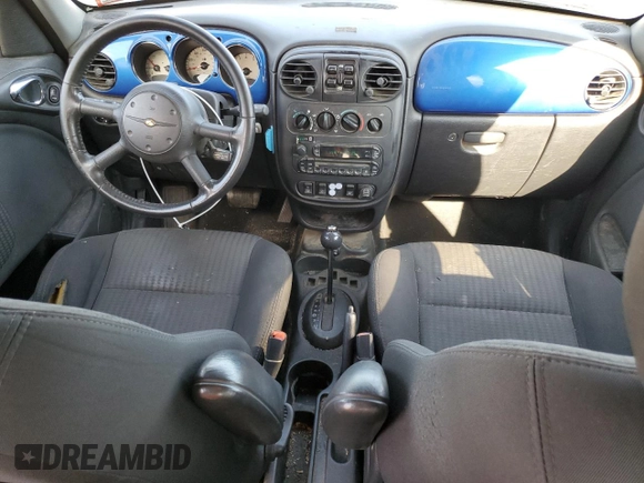 2005 Chrysler PT Cruiser Limited with VIN 3C8FY68865T518168, listed as a Copart auction lot 74135254 with 167,356 mi miles and Salvage title. Bid and sale history available at DreamBid. Image 8.