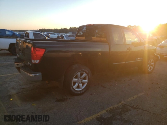 2008 Nissan Titan SE with VIN 1N6BA06A68N354722, listed as a Copart auction lot 86908464 with 84,564 mi miles and Salvage Title. Bid and sale history available at carsss.com. Image 3.