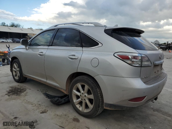 2010 Lexus RX 350 with VIN JTJZK1BA1A2410337, listed as a Copart auction lot 85662544 with 208,304 mi miles and Salvage Title. Bid and sale history available at carsss.com. Image 2.