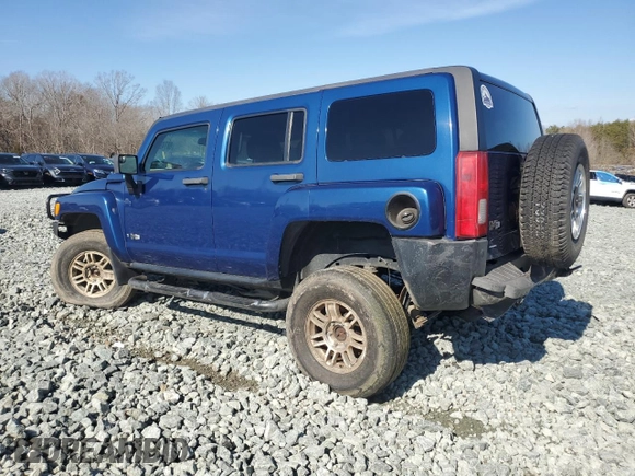 2006 Hummer H3 with VIN 5GTDN136268194509, listed as a Copart auction lot 88749515 with 187,831 mi miles and Salvage Title. Bid and sale history available at DreamBid. Image 2.
